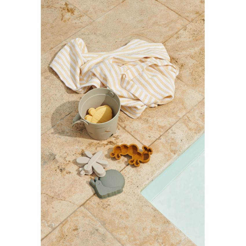 LIEWOOD - Waffelstoff Badetuch Macy Jojoba - White