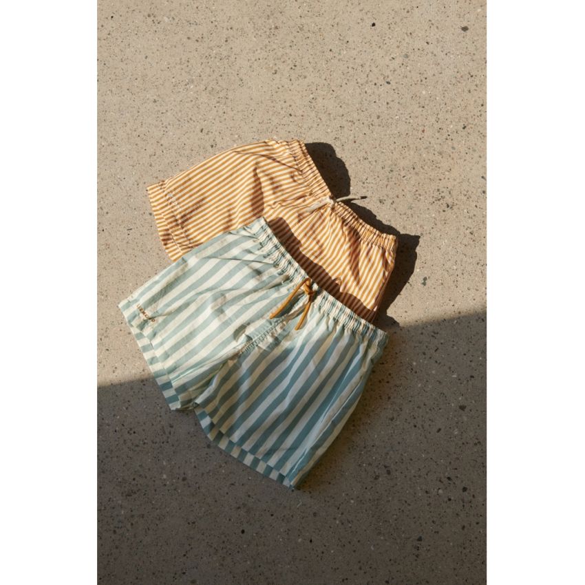 LIEWOOD - Duke UV Badeshorts Peppermint - Creme