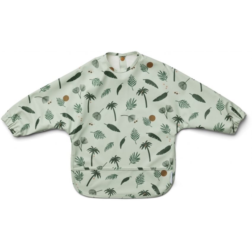 LIEWOOD - Merle Lätzchen Langarm Jungle Dusty Mint