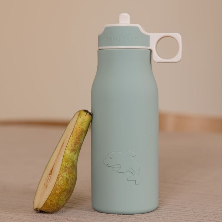 nuuroo - Lau Trinkflasche Delfin Sage