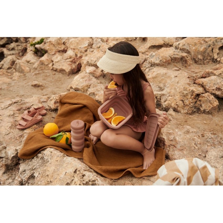 LIEWOOD - Faltbares Lunchset Jose Caramel - Safari