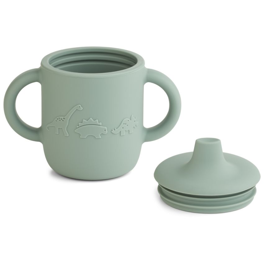 LIEWOOD - Neil Cup Trinklerntasse Dino Peppermint
