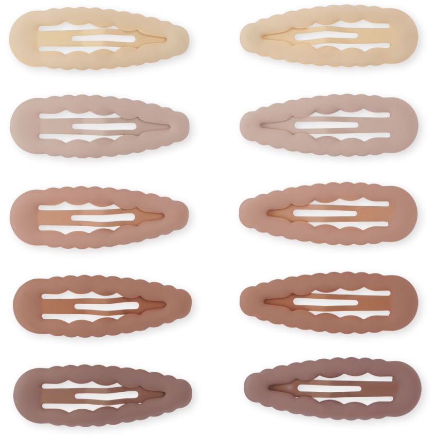 Konges Sløjd - Haarclips Drops Scalopps Rosie