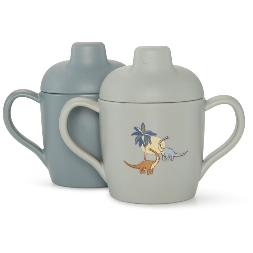 Konges Sløjd - Schnabelbecher Set Dino