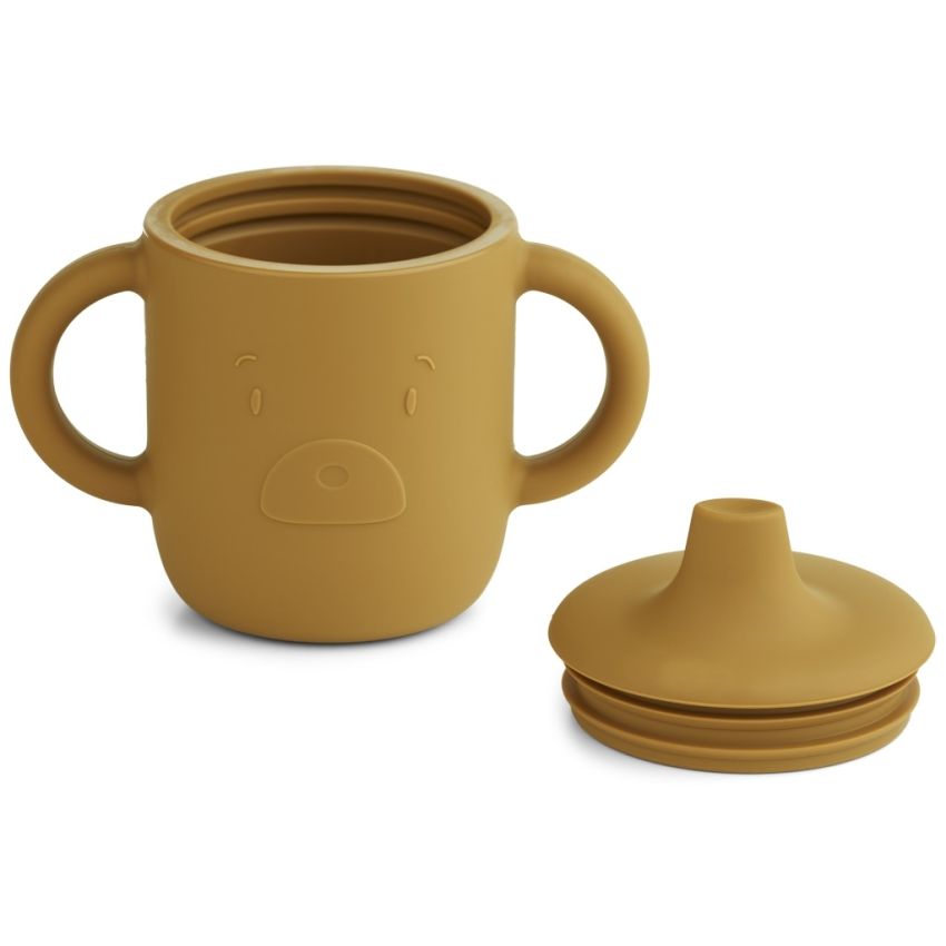 LIEWOOD - Neil Cup Trinklerntasse Mr Bear Golden Caramel