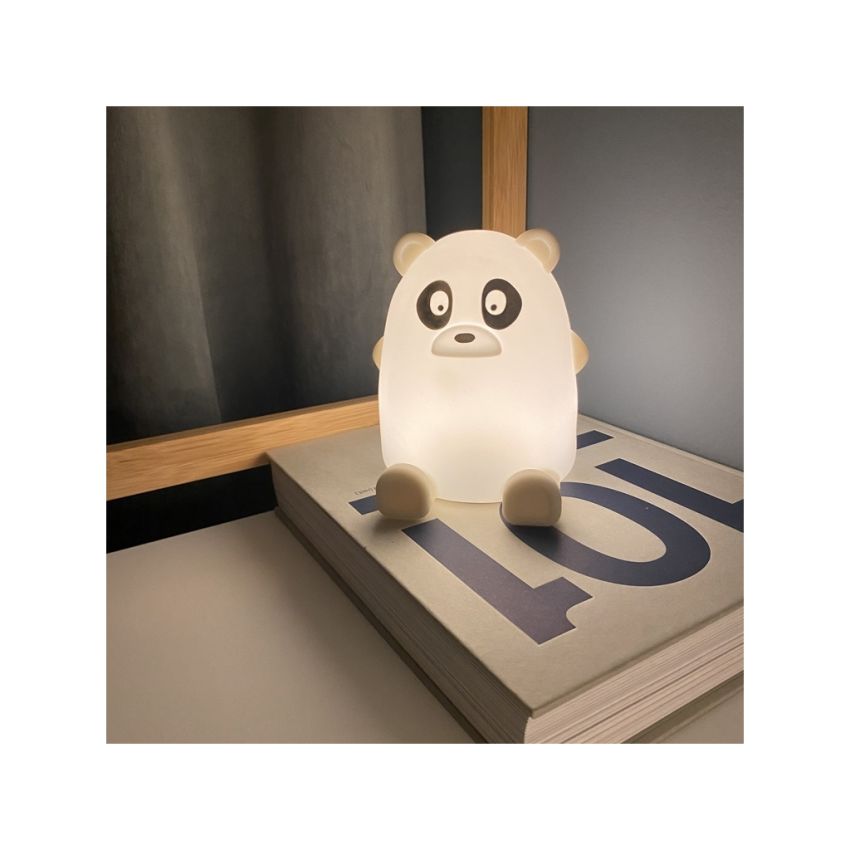nuuroo - Nachtlicht Ella Panda Vanilla Lunar Rock