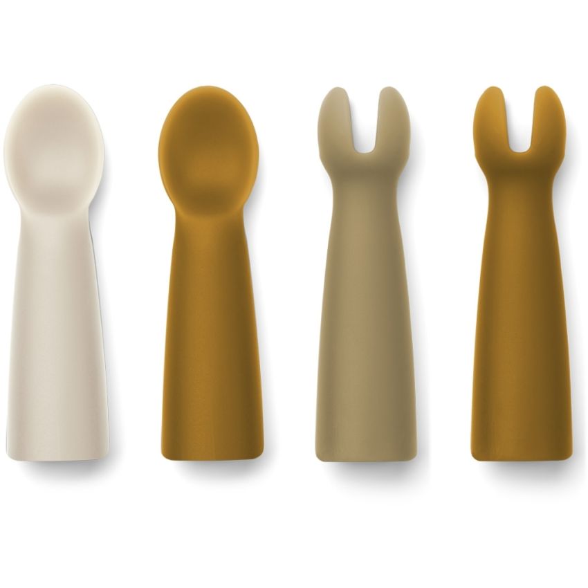 LIEWOOD - Terra Babybesteckset Oat Mix