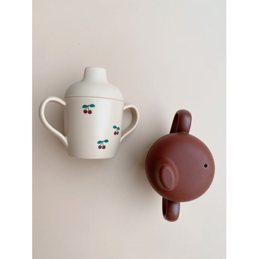 Konges Sløjd - Schnabelbecher Set Cherry