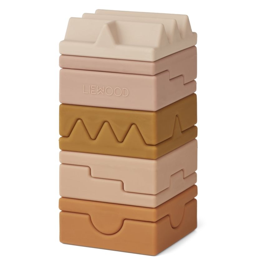 LIEWOOD - Morgan Motorik Stapelturm Rose Mix