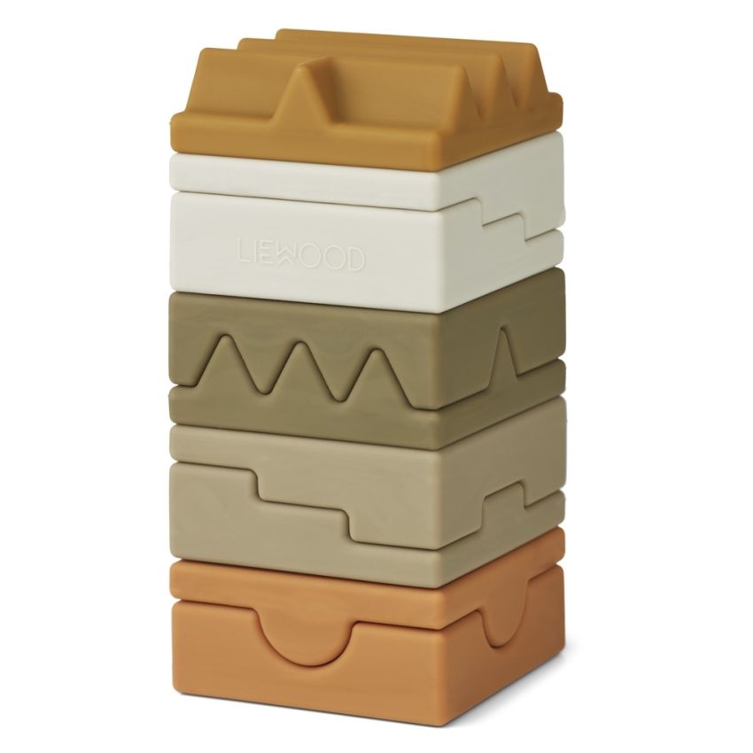 LIEWOOD - Morgan Motorik Stapelturm Khaki Mix