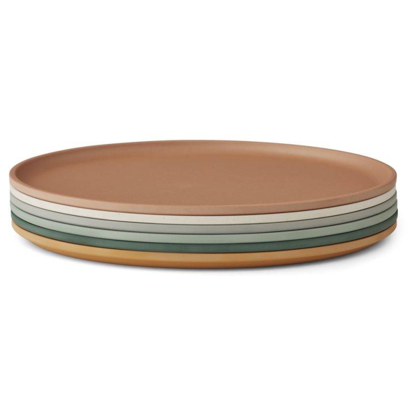 LIEWOOD - Logan Tellerset Mustard Mix