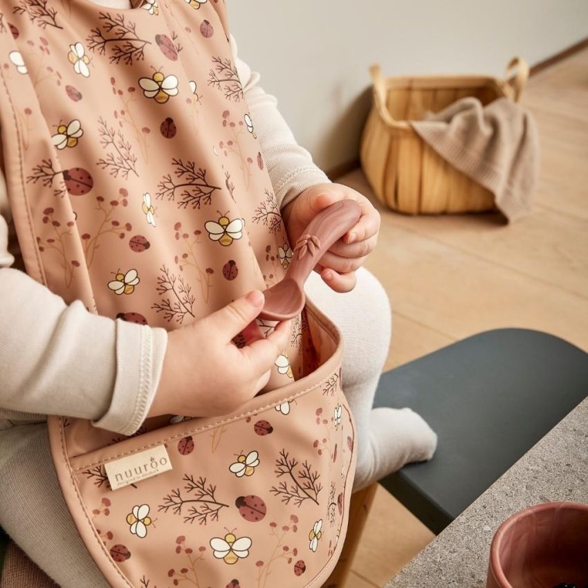 nuuroo - Ida Lätzchen Blumen & Bienchen