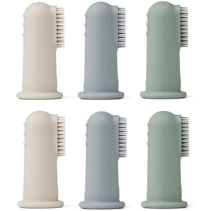 LIEWOOD - Finger Zahnbürste Peppermint Mix