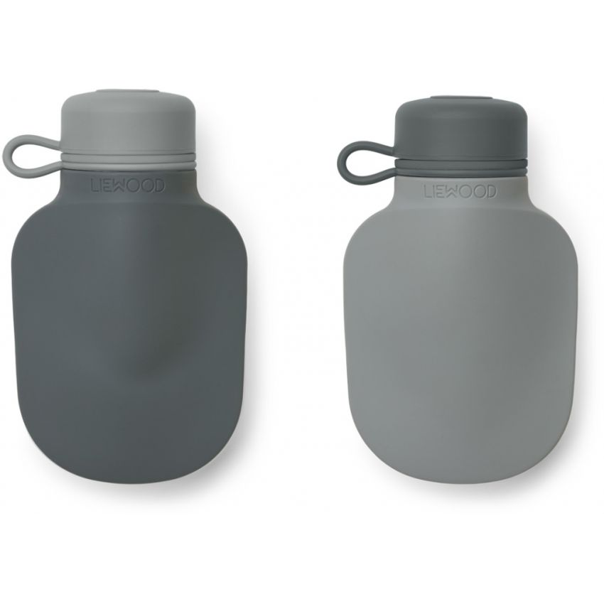 LIEWOOD - 2er Set Smoothie Quetschflasche Blue Mix