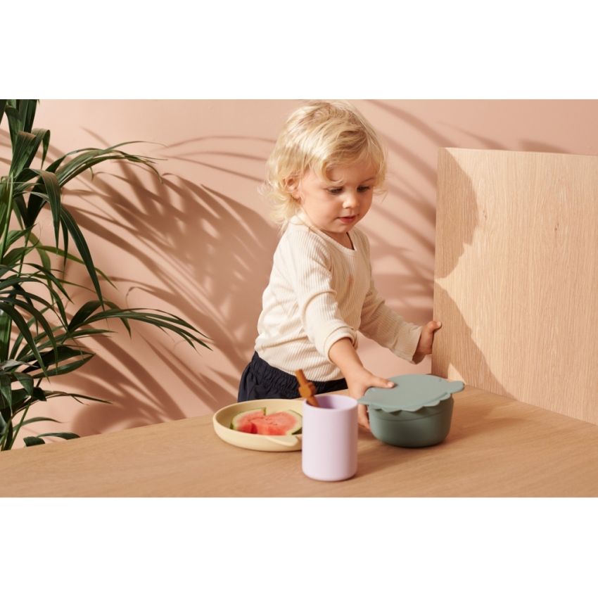 LIEWOOD - Cornelius Snack Box Dino Mustard