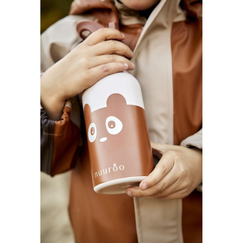 nuuroo - Bertil Thermo Trinkflasche Bär Caramel Cafe 350ml