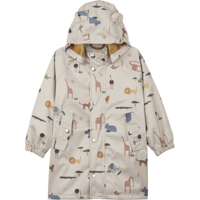 LIEWOOD - Blake langer Regenmantel Safari Mix