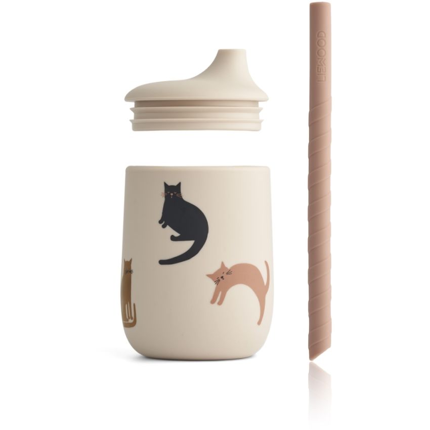 LIEWOOD - Ellis Strohhalm Becher Miau