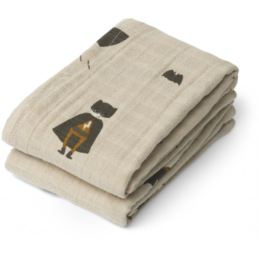 LIEWOOD - Muslin Set Lewis Superhero Dune