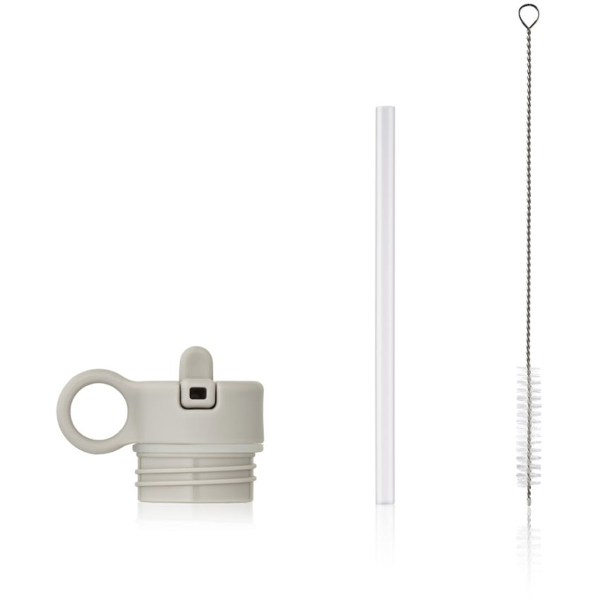 LIEWOOD - Ersatzset für Trinkflasche Dark Sandy 350 ml