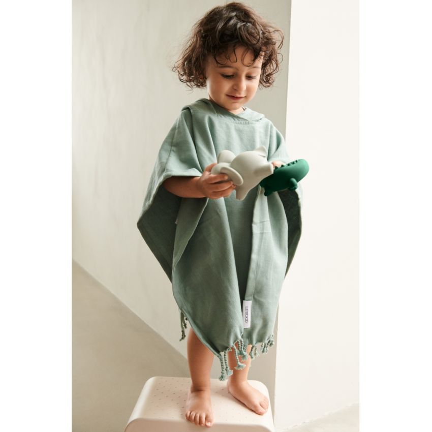 LIEWOOD - Otis Poncho Rabbit Peppermint