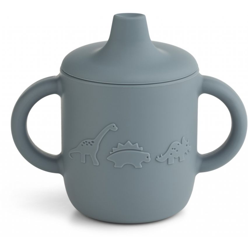 LIEWOOD - Neil Cup Trinklerntasse Dino Whale Blue