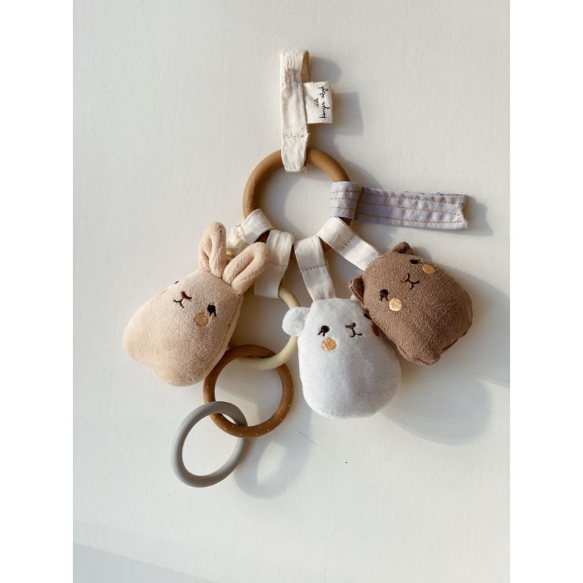 Konges Sløjd - Greifling Ring Tiny Friends