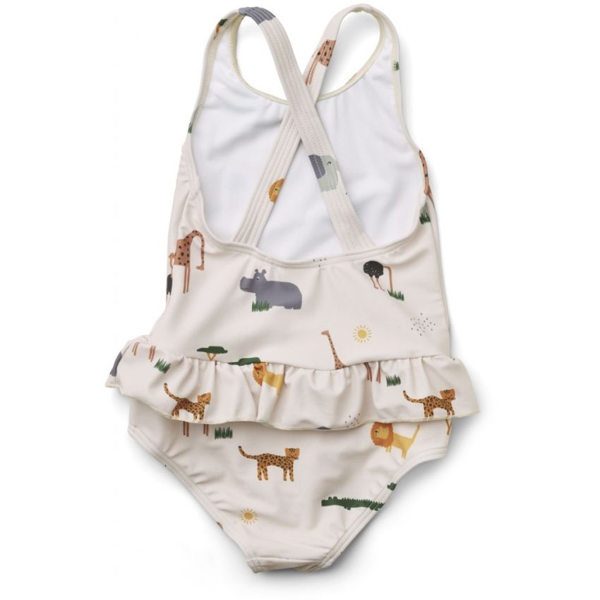 LIEWOOD - Amara Schwimmanzug Safari - Sandy Mix