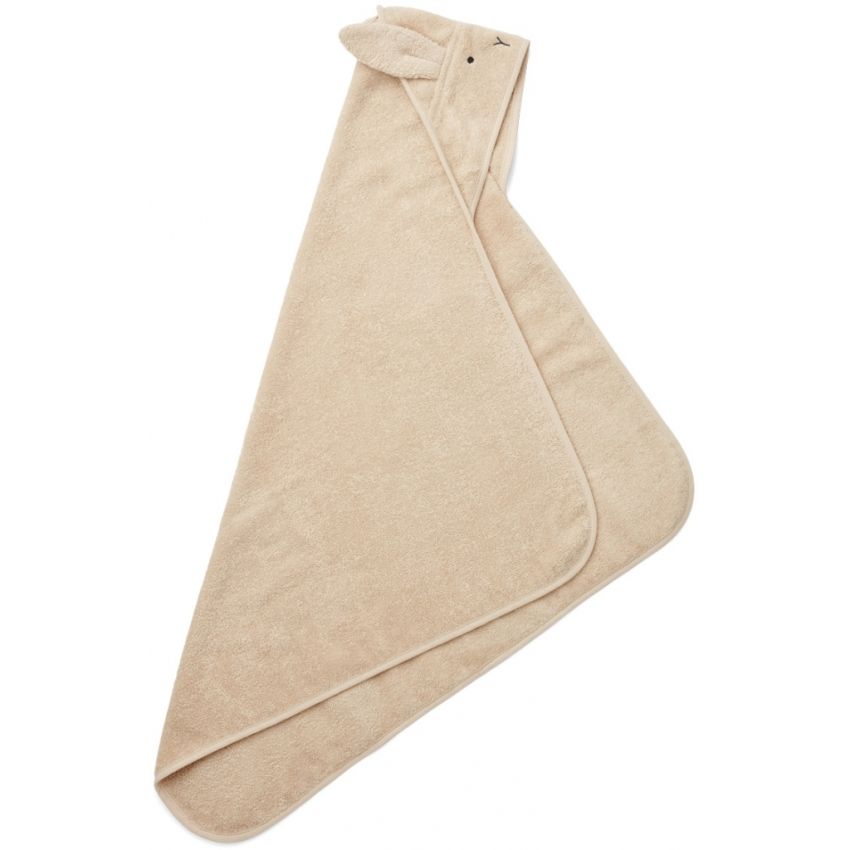 LIEWOOD - Albert Kapuzen Badetuch Rabbit Apple Blossom (Grösse Baby)