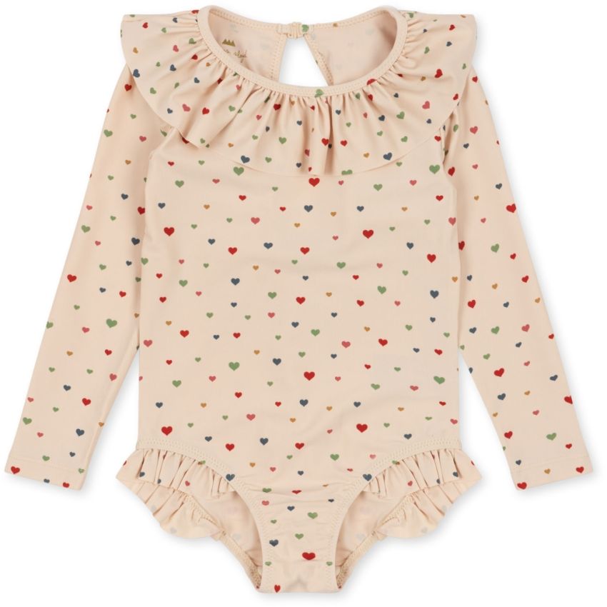 Konges Sløjd - UV Badekleid Manuca Multi Hearts