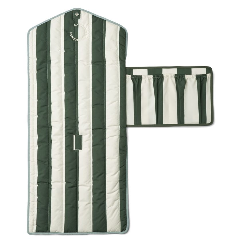 LIEWOOD - Wickelmatte für unterwegs Sea Blue