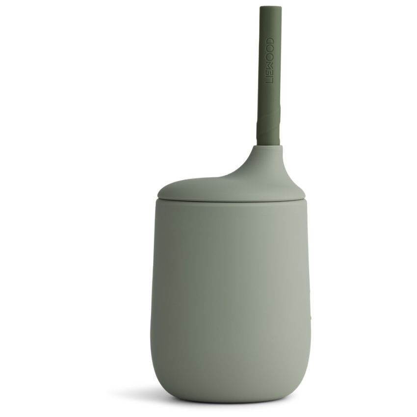 LIEWOOD - Ellis Strohhalm Becher Faune Green/Hunter Green