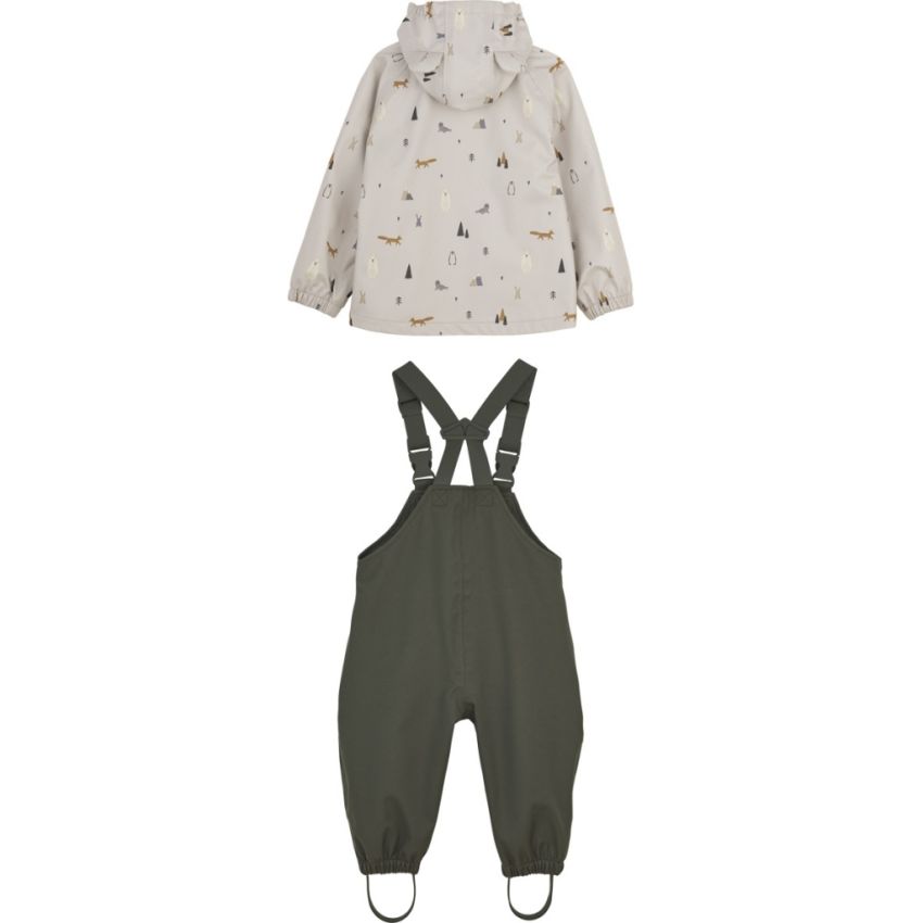 LIEWOOD - Dakota Softshell Regenbekleidungsset Arctic Mix