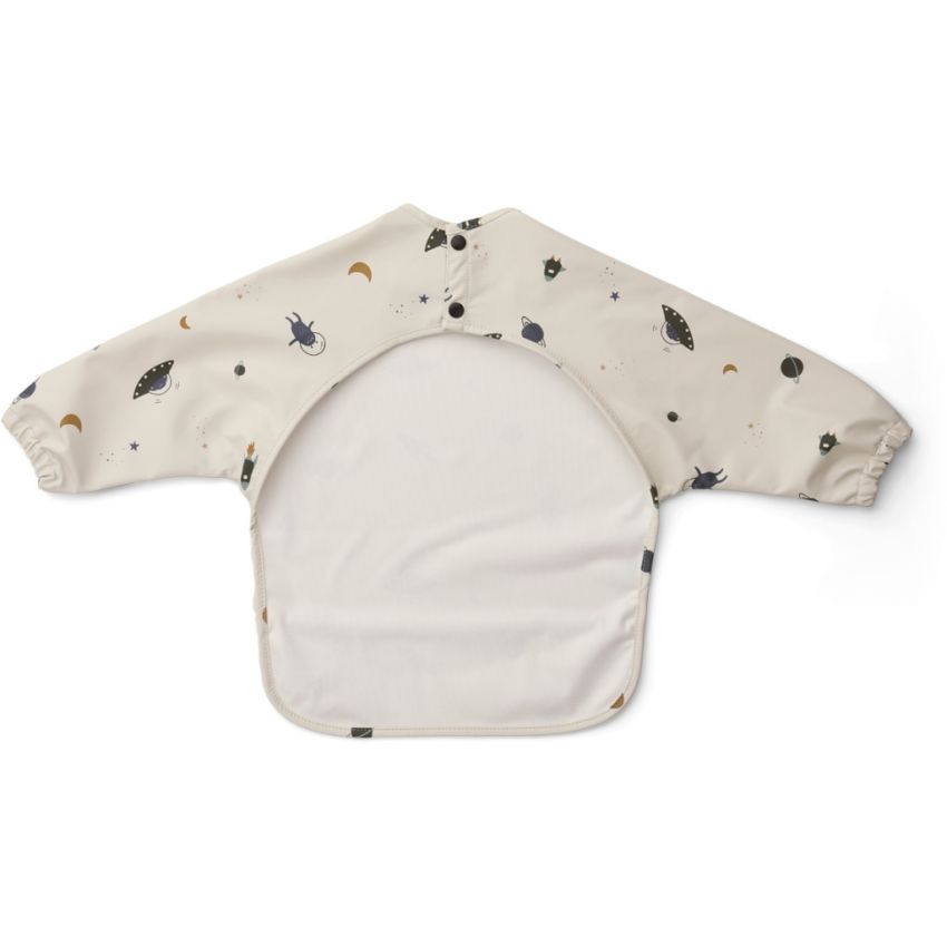 LIEWOOD - Merle Lätzchen Langarm Space Sandy Mix