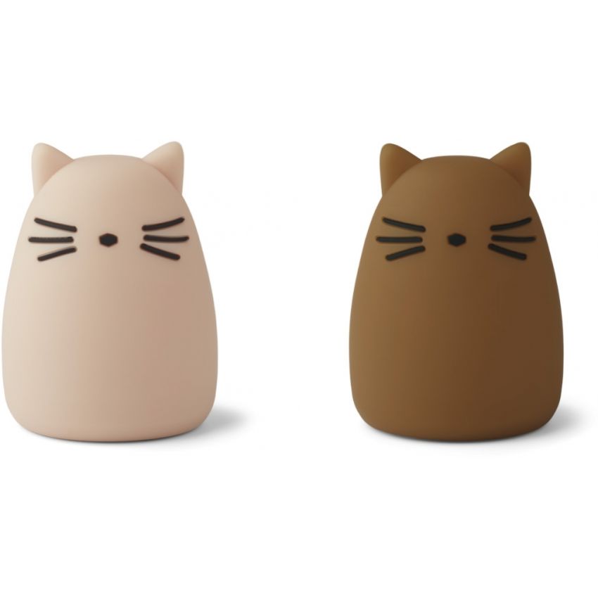 LIEWOOD - Callie Set Mini Lämpchen Cat Rose - Caramel