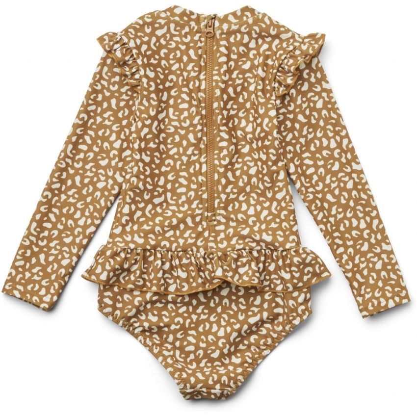 LIEWOOD - Sille UV Badeanzug Mini Leo Caramel