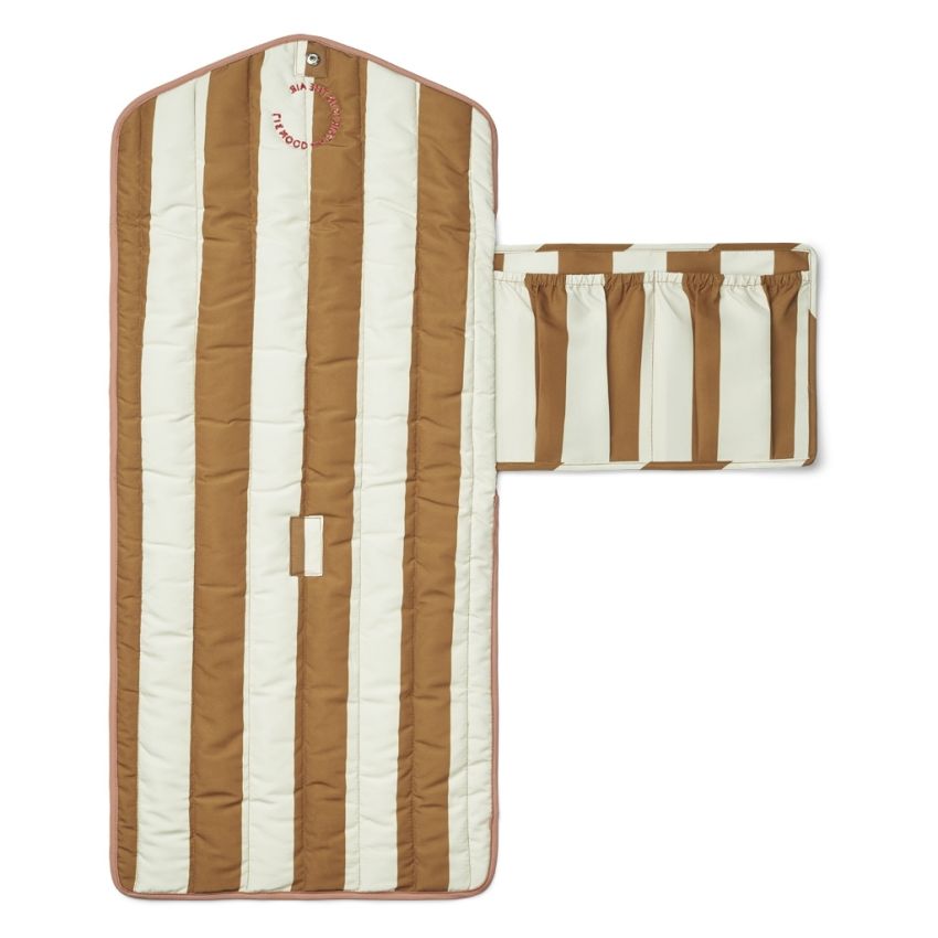 LIEWOOD - Wickelmatte für unterwegs Tuscany Rose