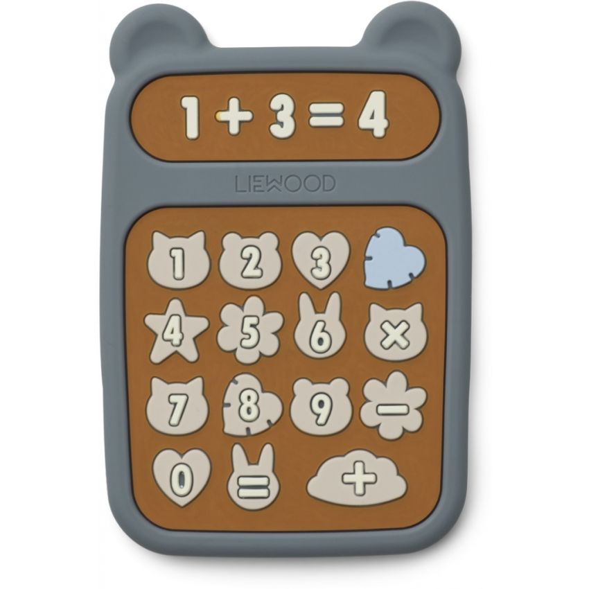 LIEWOOD - Niels Kau- Greifling Taschenrechner Blue Wave