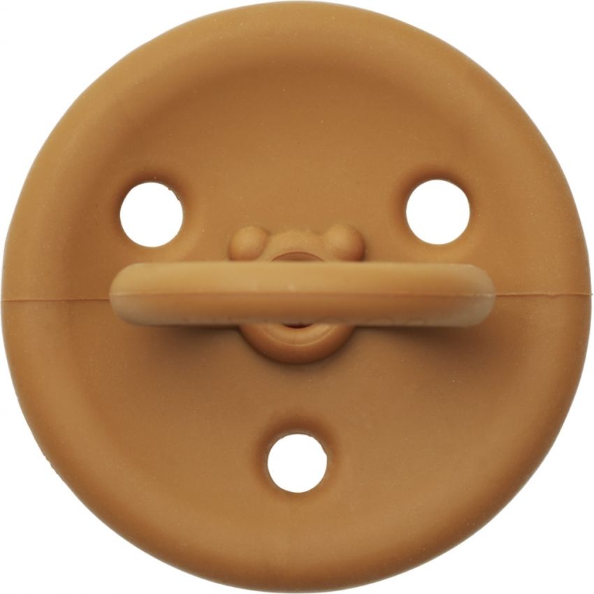 LIEWOOD - 3er Set Silikon Schnuller Set Paula Mustard Multi Mix