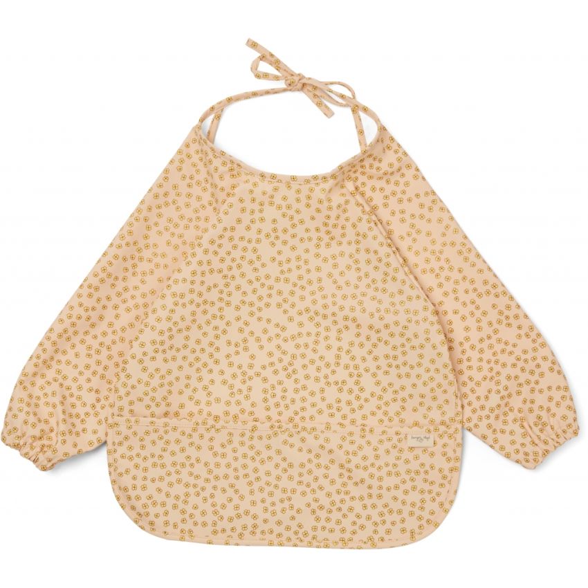 Konges Sløjd - Langarm- Lätzchen Buttercup Yellow