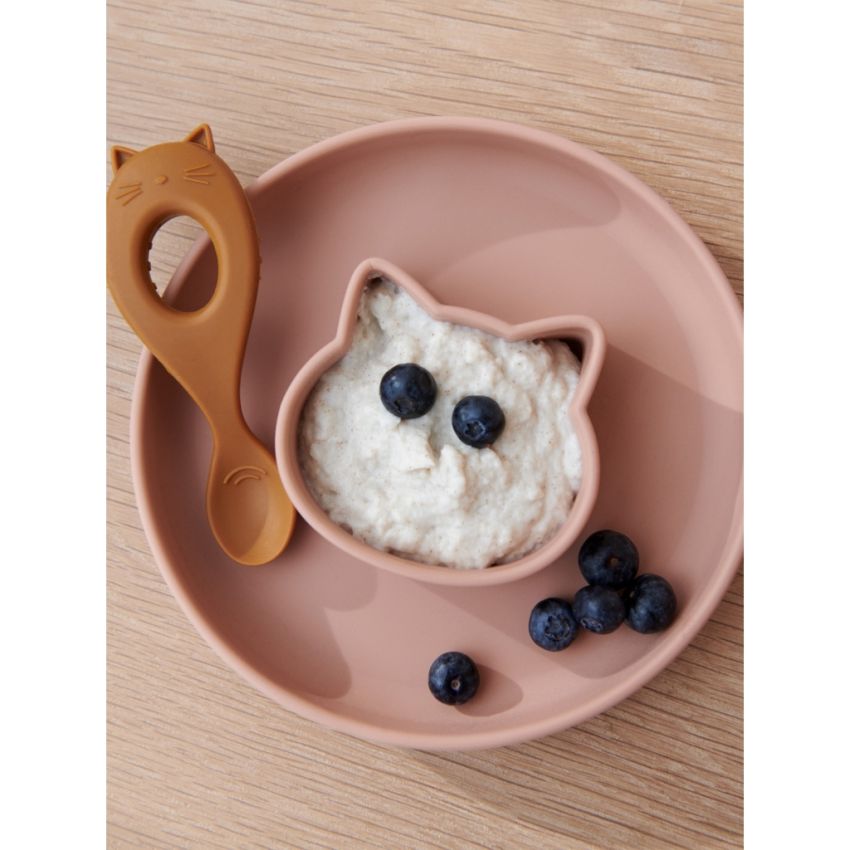 LIEWOOD - Gordon Silikon Schalen Set Sea Blue Mustard Mix