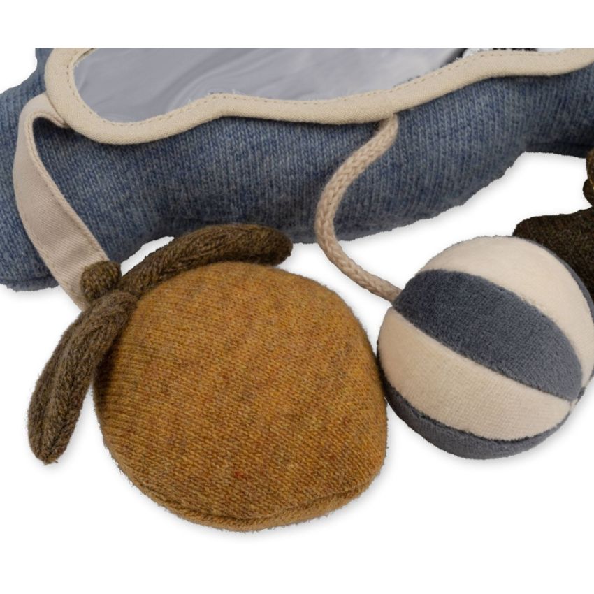 Konges Sløjd - Baby Spiegel Activity Wolke Dino