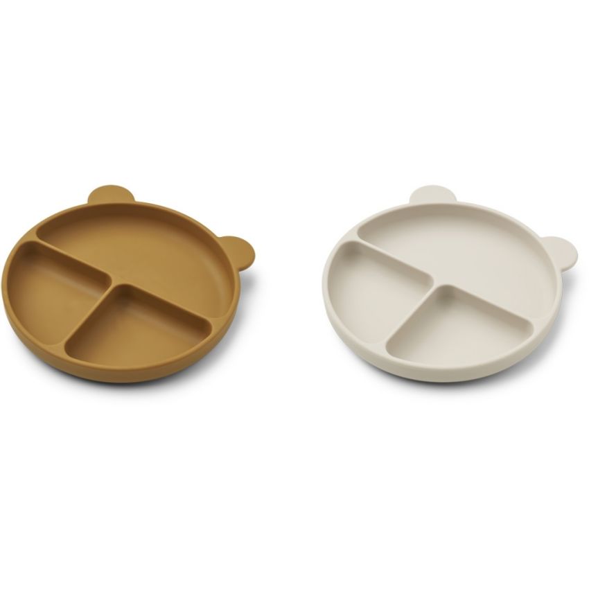 LIEWOOD - Merrick Menü- Teller Set Caramel - Sandy