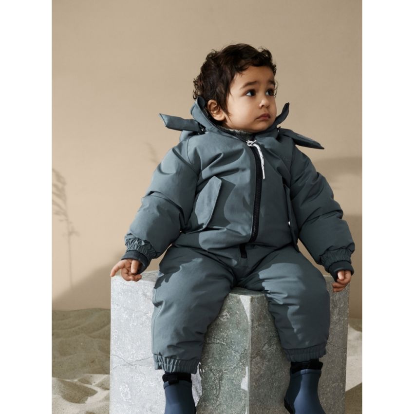 LIEWOOD - Sne Schneeanzug Whale Blue