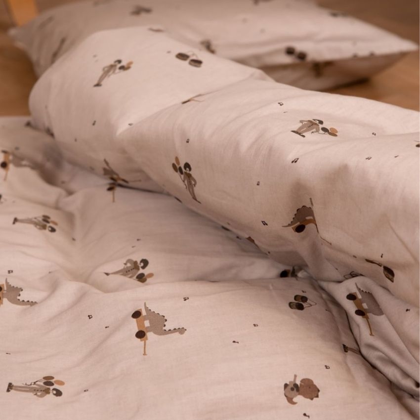 nuuroo - Baby Bettwäsche Musik Dino