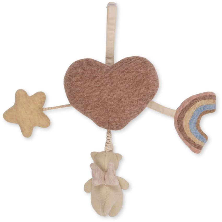 Konges Sløjd - Baby Spiegel Activity Herz