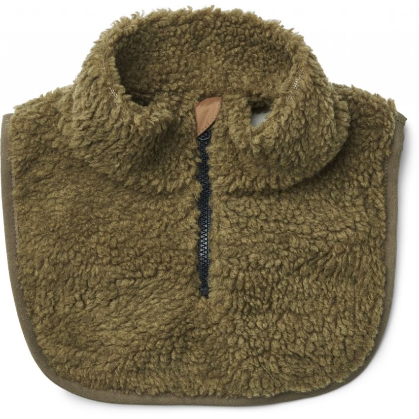 LIEWOOD - Vilo Hals- & Nackenwärmer Teddystoff Khaki