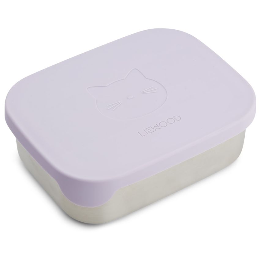LIEWOOD - Arthur Lunchbox Cat Light Lavender