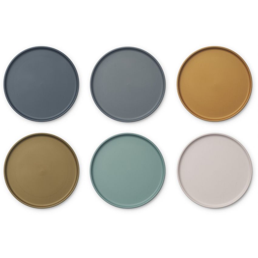 LIEWOOD - Logan Tellerset Whale Blue Mix