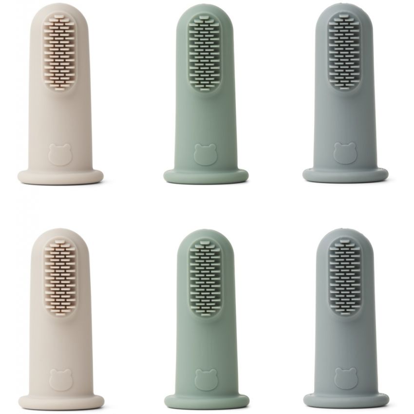 LIEWOOD - Finger Zahnbürste Peppermint Mix